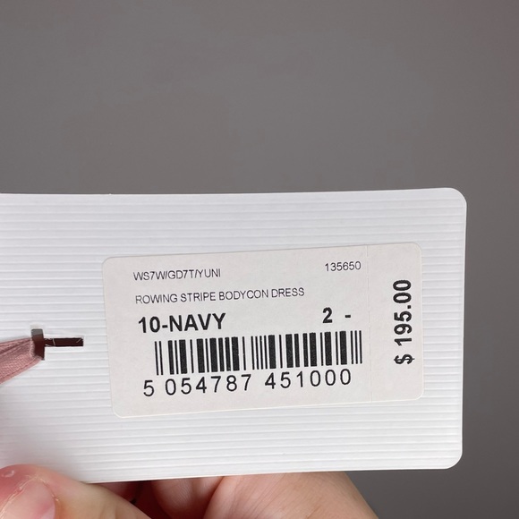 Ted Baker Striped Maxi Dress Size 6 (Ted Size 2) - Picture 4 of 8